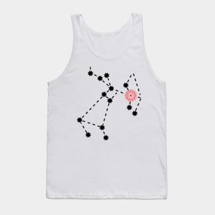 Purva Ashadha Nakshatra Hindu Vedic Sidereal Astrology Constellation Tank Top